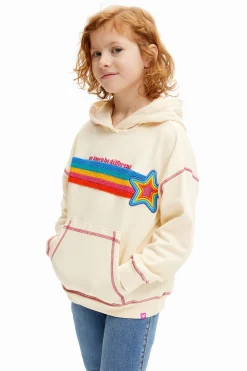 Malhas E Sweatshirts<Desigual Moletom estrela