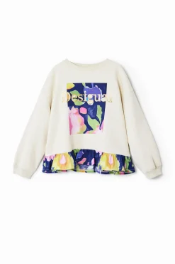 Malhas E Sweatshirts<Desigual Moletom flores