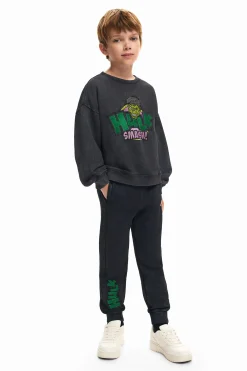 Malhas E Camisolas<Desigual Moletom Hulk