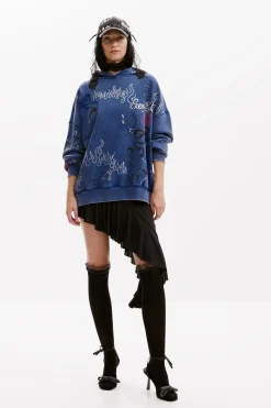 Moletons|Malha<Desigual Moletom María Escoté