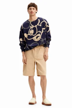 Malhas E Sweatshirts<Desigual Moletom Mickey