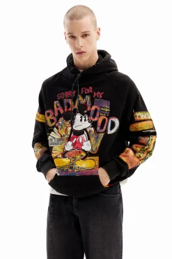 Moletons|Malhas E Sweatshirts<Desigual Moletom Mickey Mouse patchwork