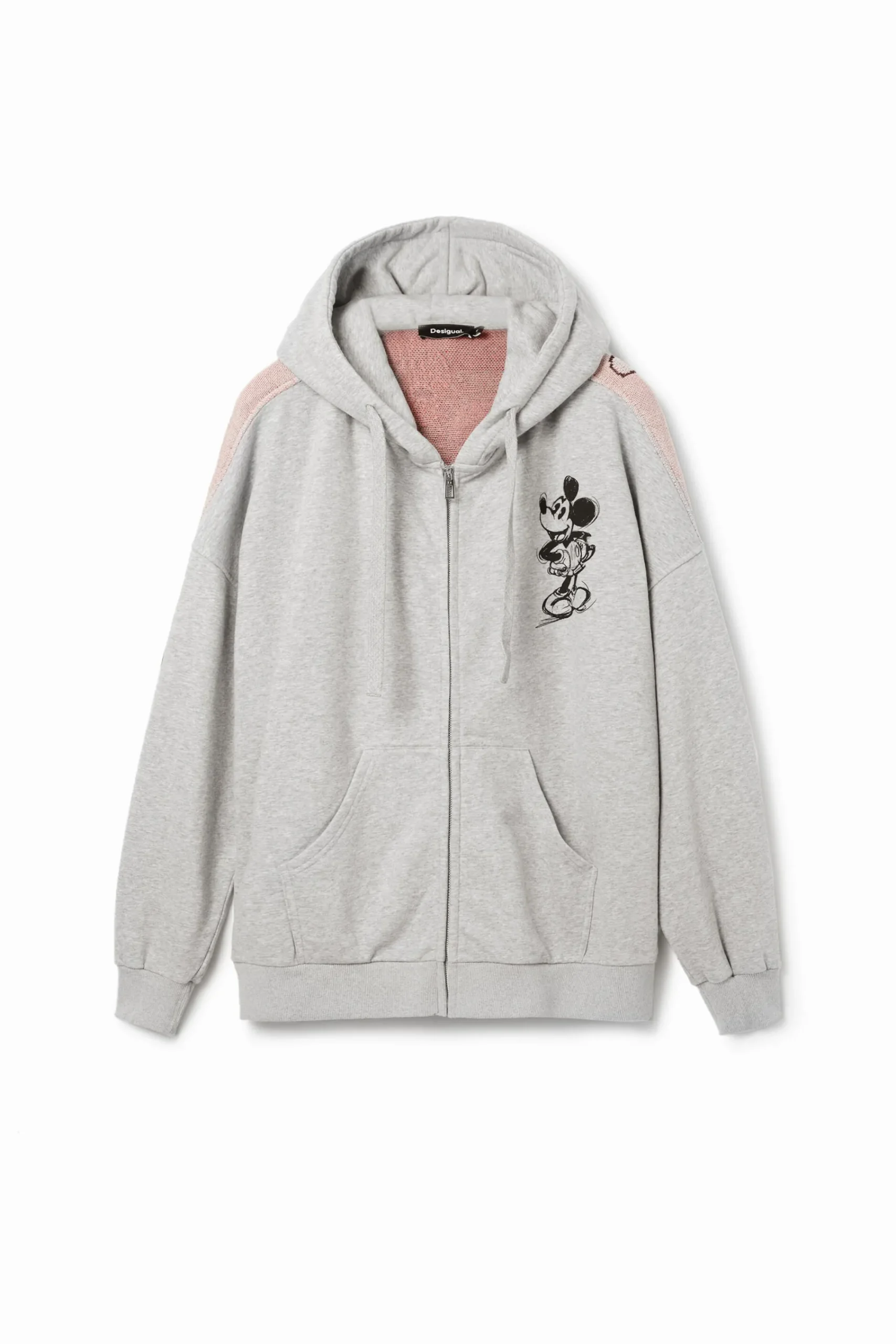 Malha|Moletons<Desigual Moletom oversized jacquard do Mickey Mouse