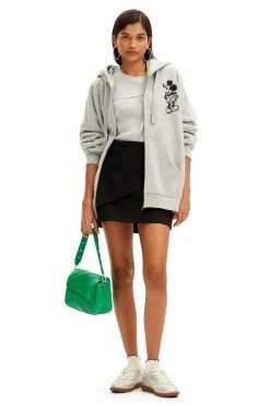 Malha|Moletons<Desigual Moletom oversized jacquard do Mickey Mouse