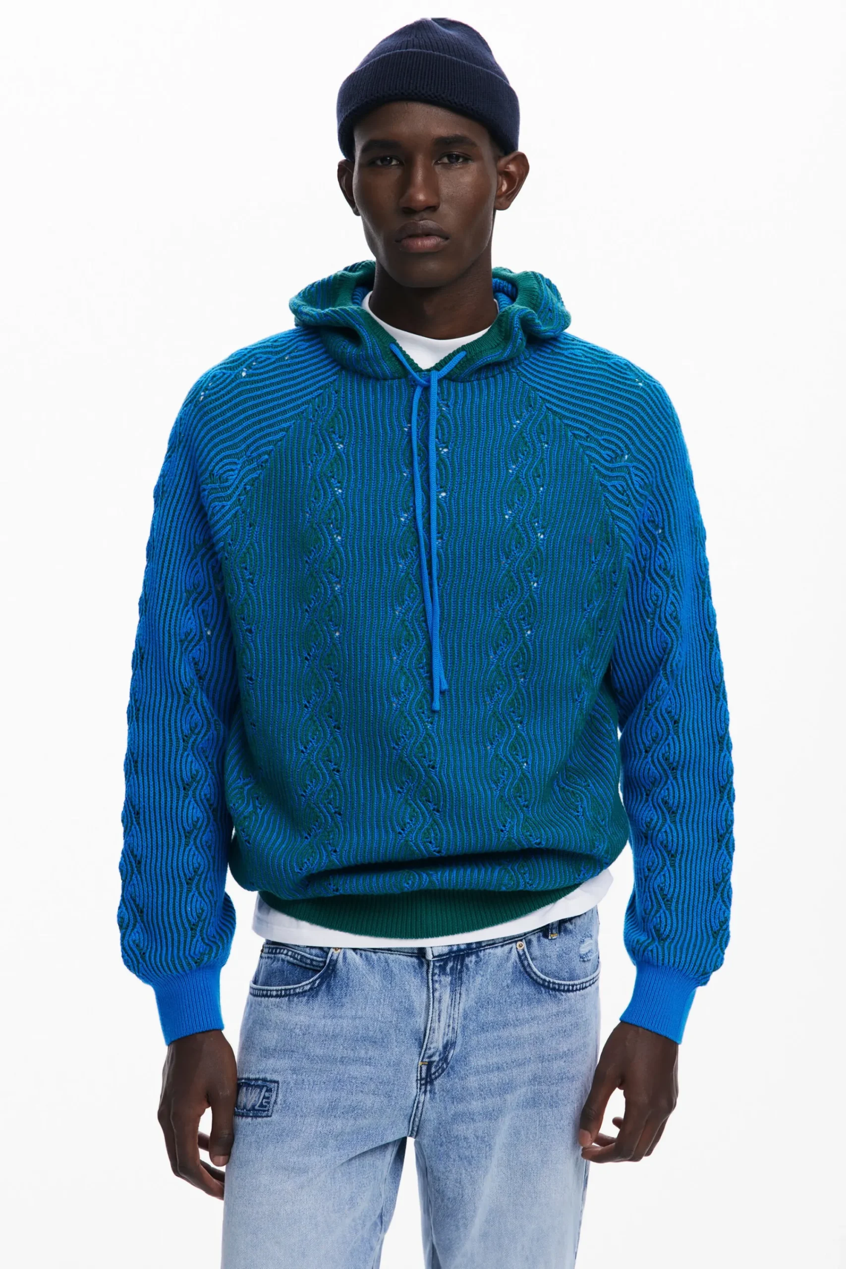 Malhas E Sweatshirts<Desigual Moletom zigzag