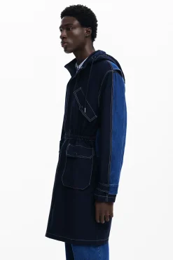 Casacões E Casacos<Desigual Parka de denim