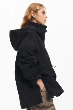 Casacões E Casacos<Desigual Parka impermeável com capuz
