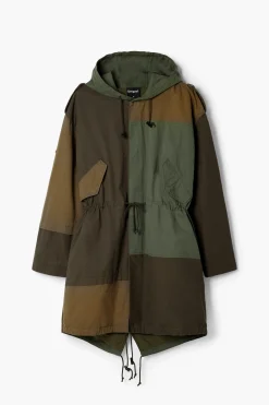 Casacões E Casacos<Desigual Parka multicolor