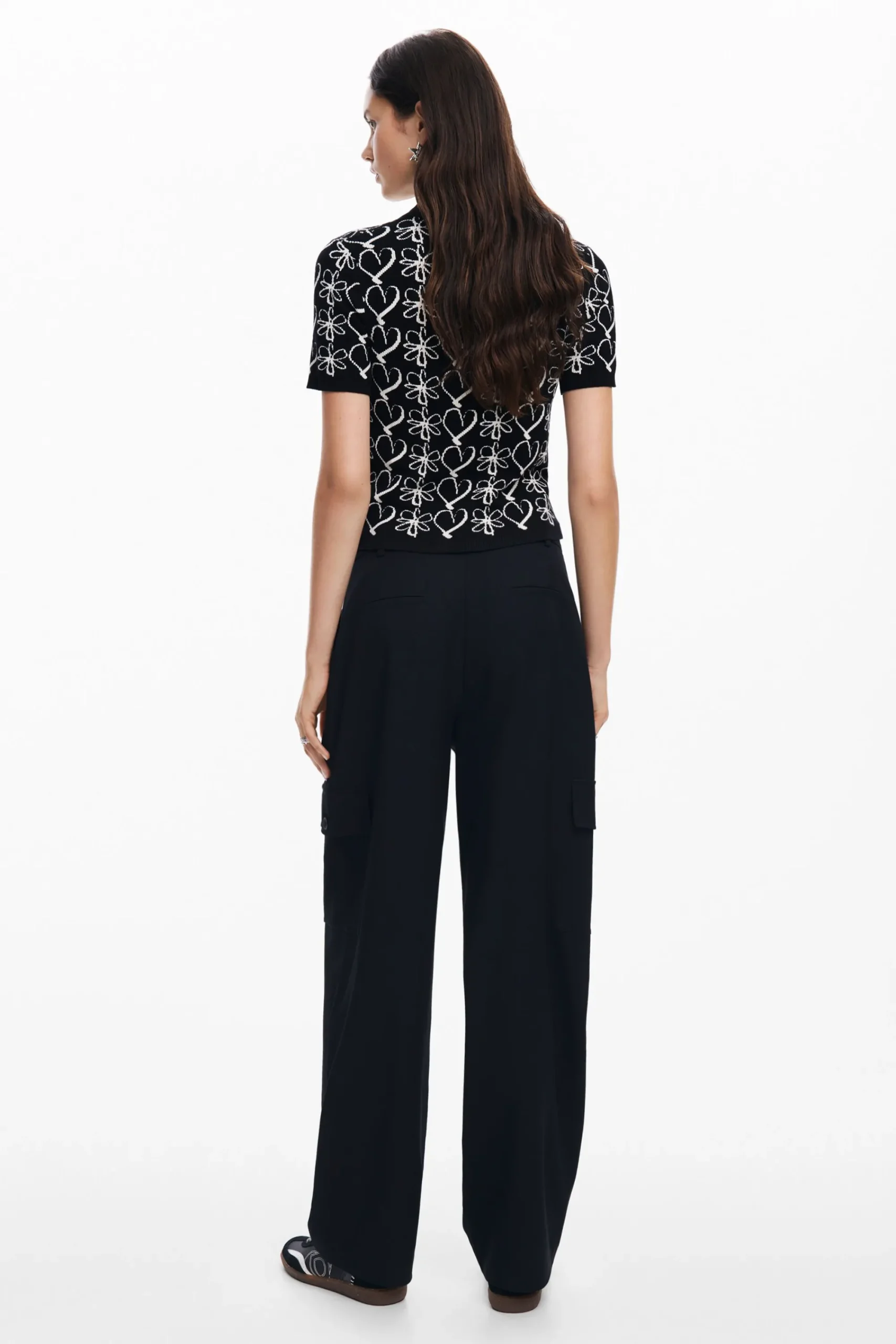 Camisas E Blusas|T-shirts<Desigual Polo de ponto M. Christian Lacroix