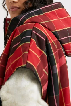 Écharpes E Cachecóis<Desigual Poncho colete tartã
