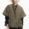 Écharpes E Cachecóis|Ponchos<Desigual Poncho de nylon ajustável