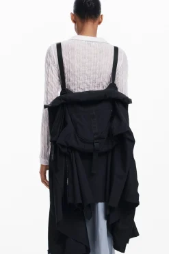 Écharpes E Cachecóis|Ponchos<Desigual Poncho de nylon com bolso