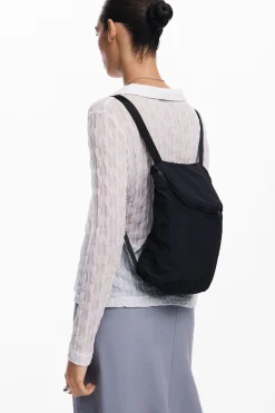 Écharpes E Cachecóis|Ponchos<Desigual Poncho de nylon com bolso