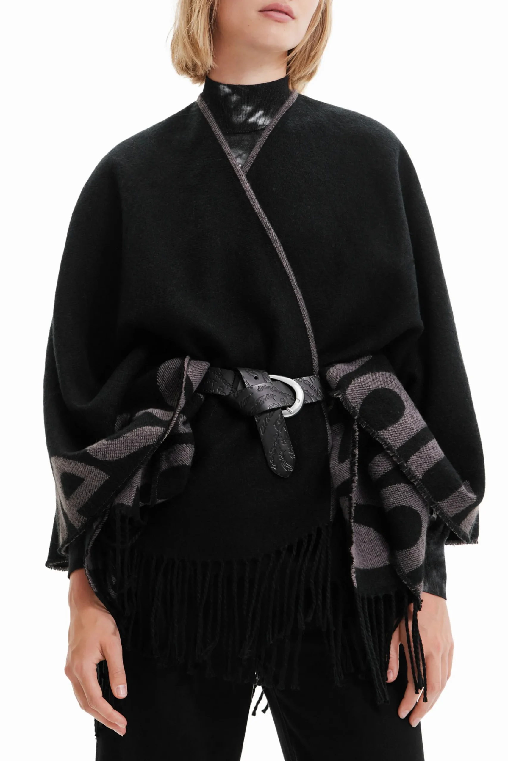 Écharpes E Cachecóis|Ponchos<Desigual Poncho reversível