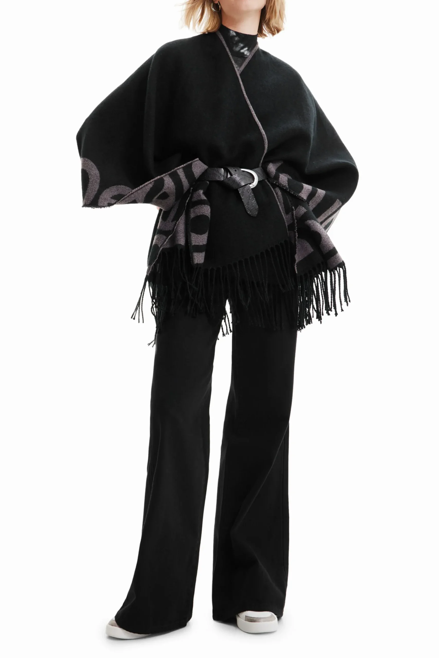 Écharpes E Cachecóis|Ponchos<Desigual Poncho reversível