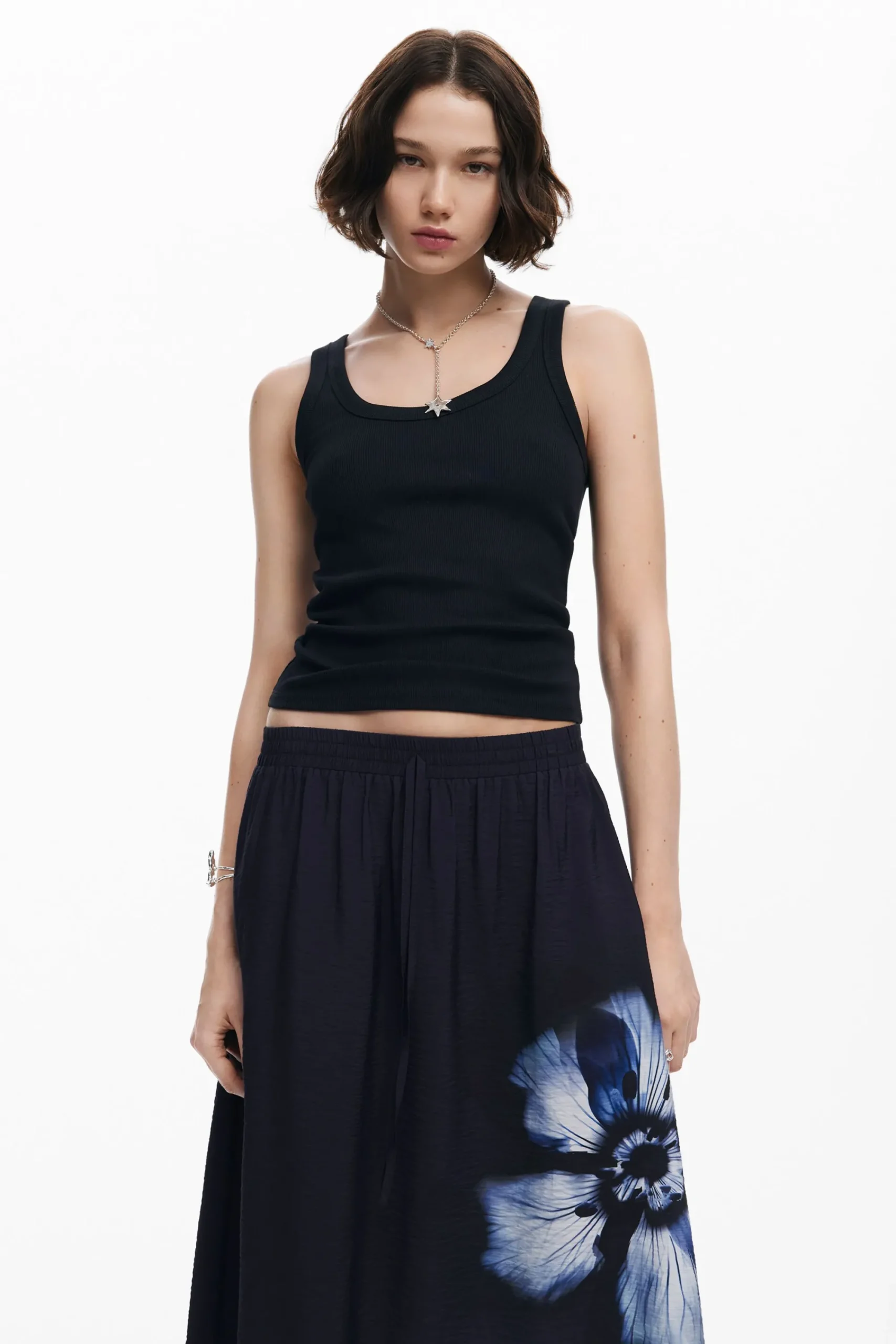 Saias E Shorts<Desigual Saia longa floral
