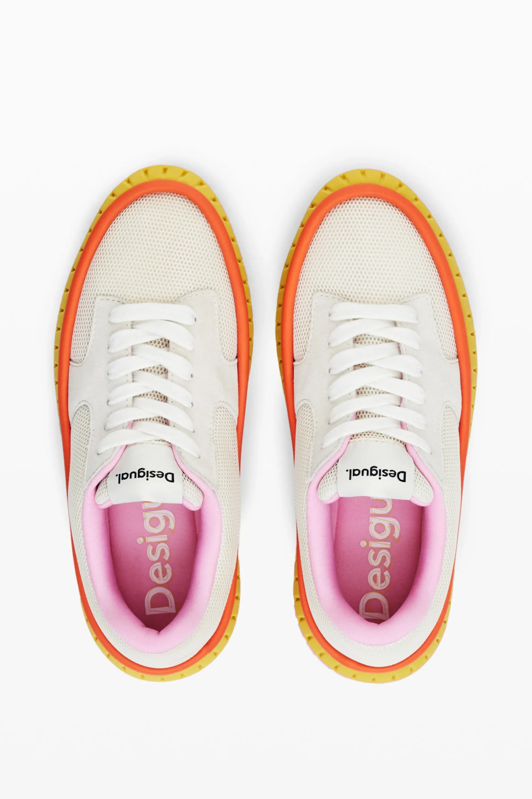 Sapatos<Desigual Sola de tê nis multicolorida