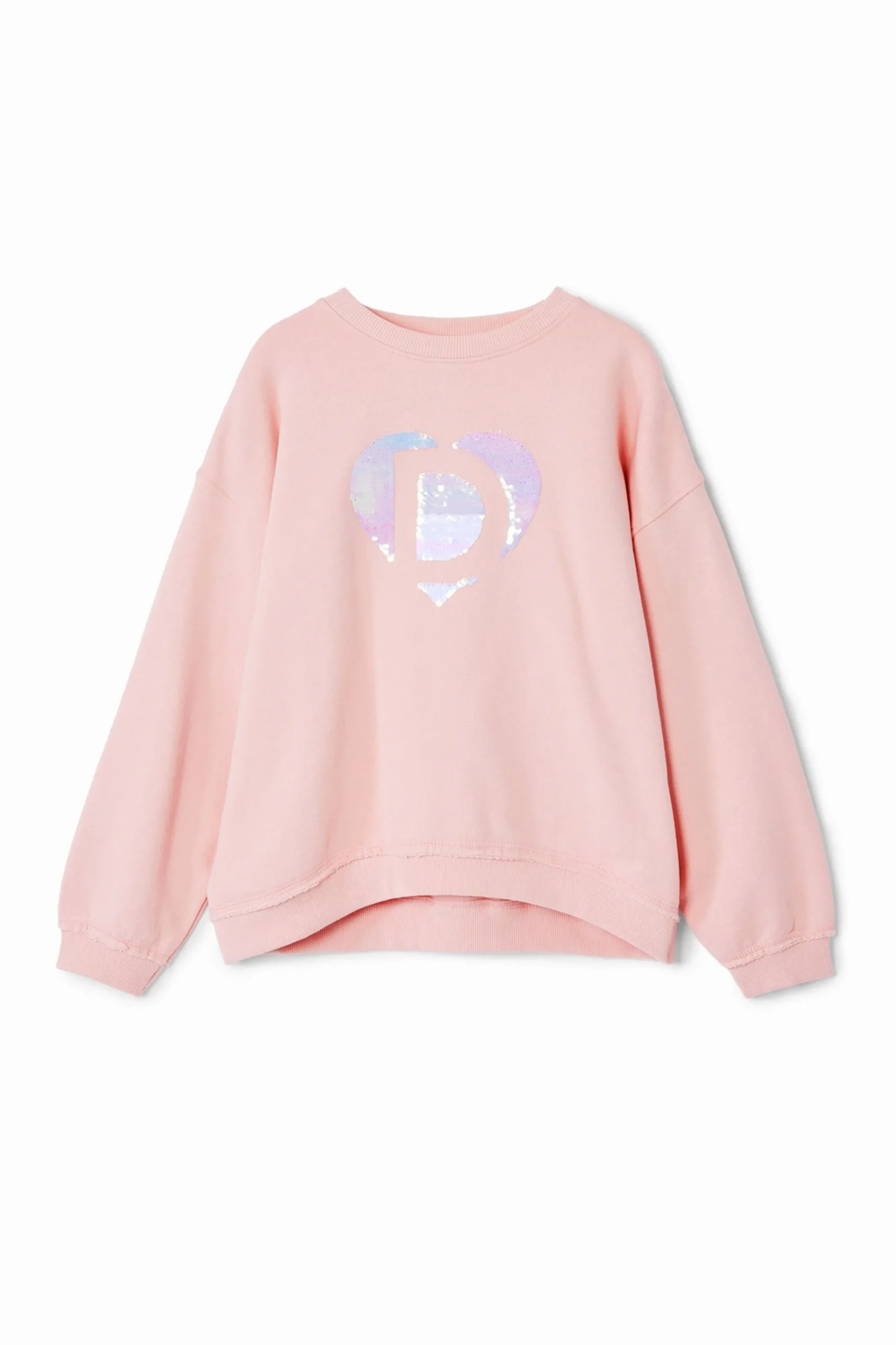 Malhas E Sweatshirts<Desigual Sudadera coração