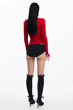 Roupa De Malha|Malha<Desigual Suéter laços María Escoté