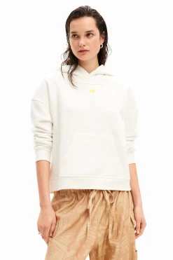 Moletons|Malha<Desigual Sweatshirt capuz patchwork
