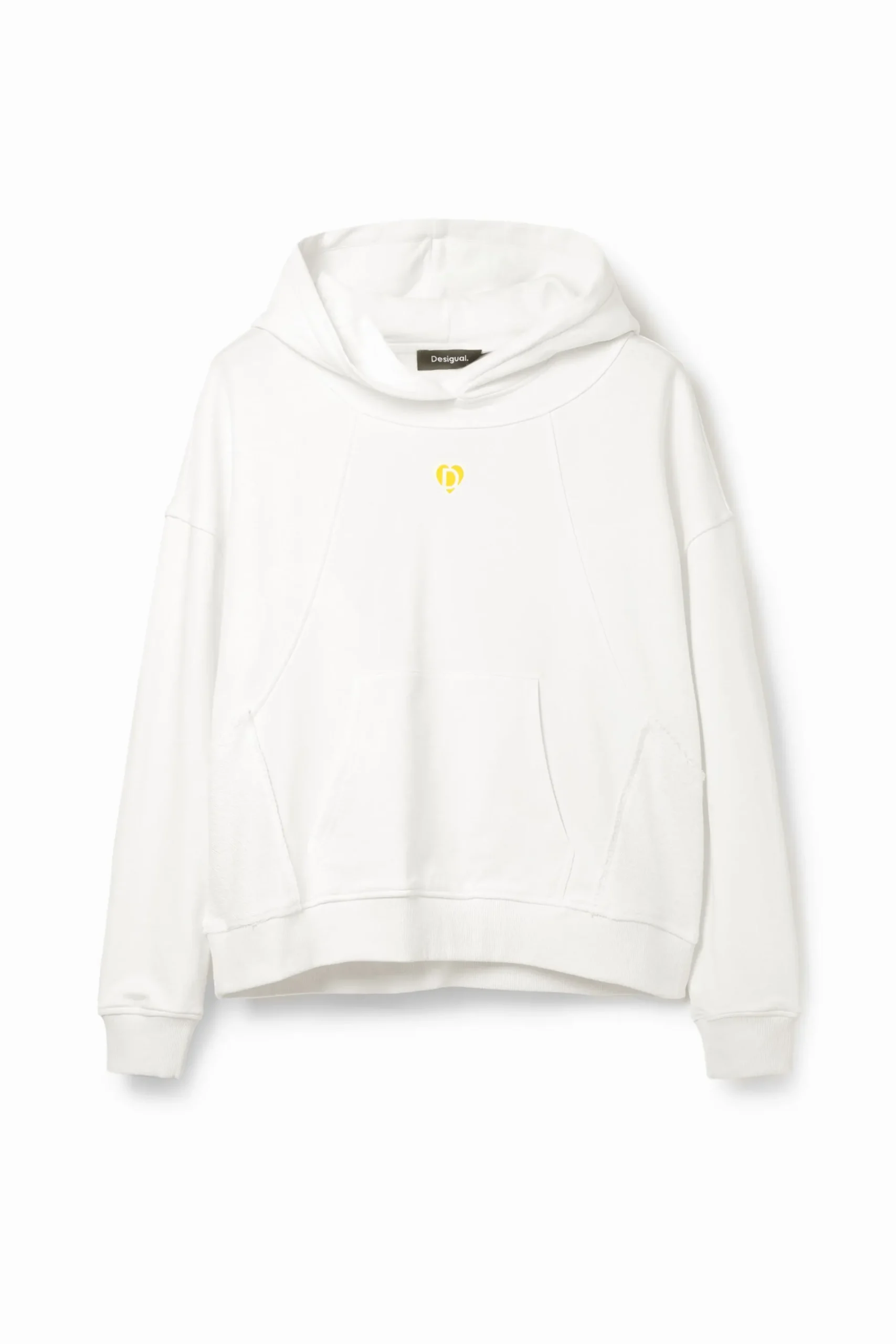 Moletons|Malha<Desigual Sweatshirt capuz patchwork