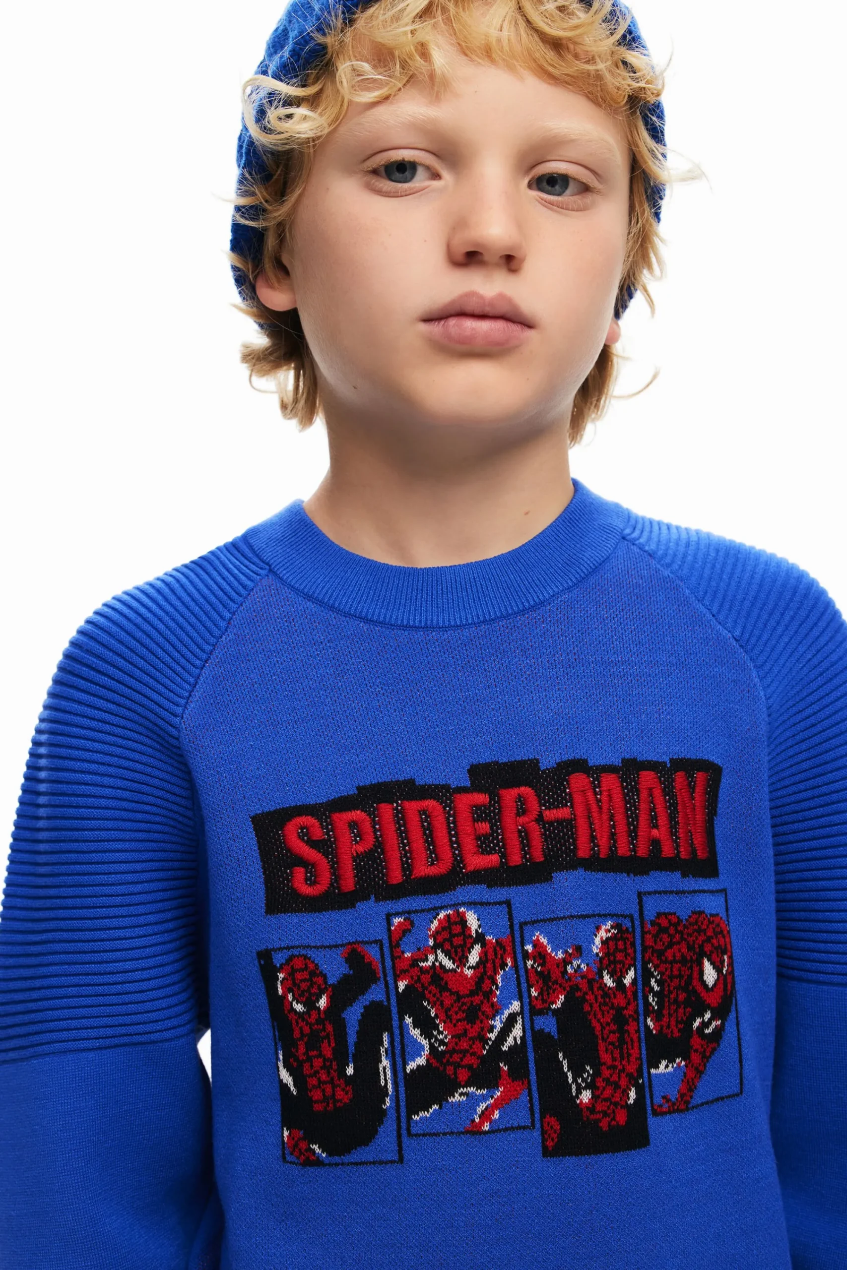 Malhas E Camisolas|Malhas E Sweatshirts<Desigual Sweatshirt do Spiderman sem capuz