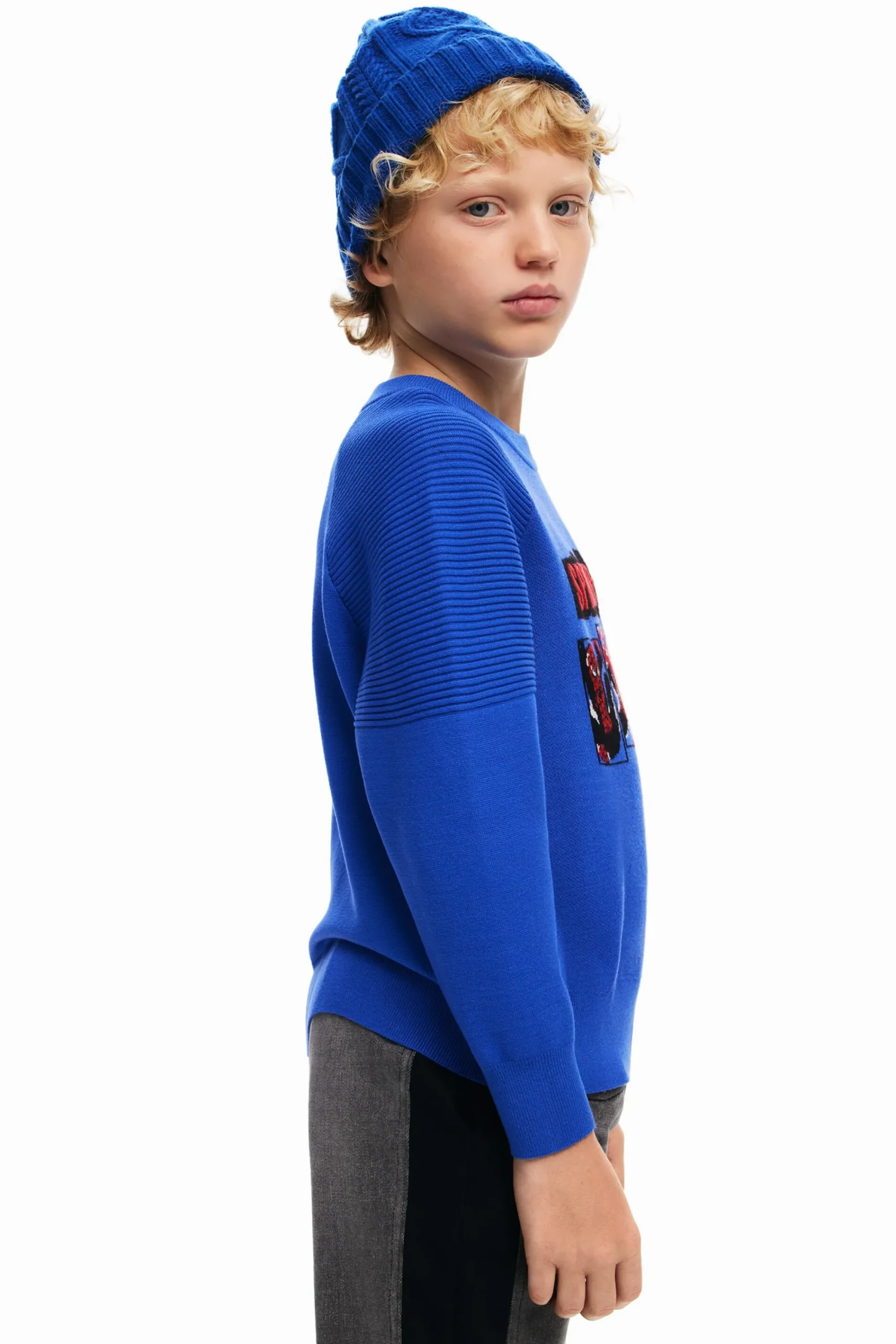 Malhas E Camisolas|Malhas E Sweatshirts<Desigual Sweatshirt do Spiderman sem capuz