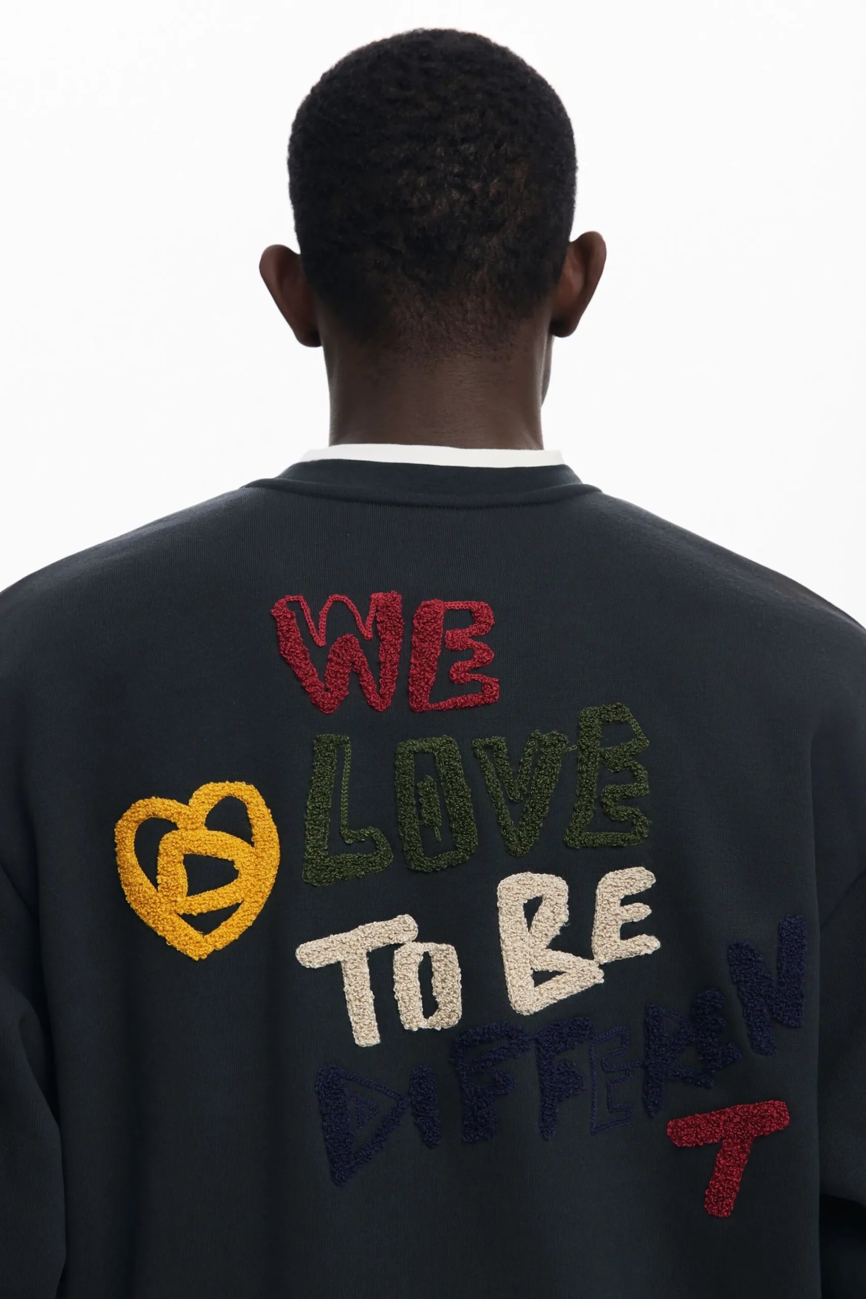 Malhas E Sweatshirts<Desigual Sweatshirt Japan Magazine ponto
