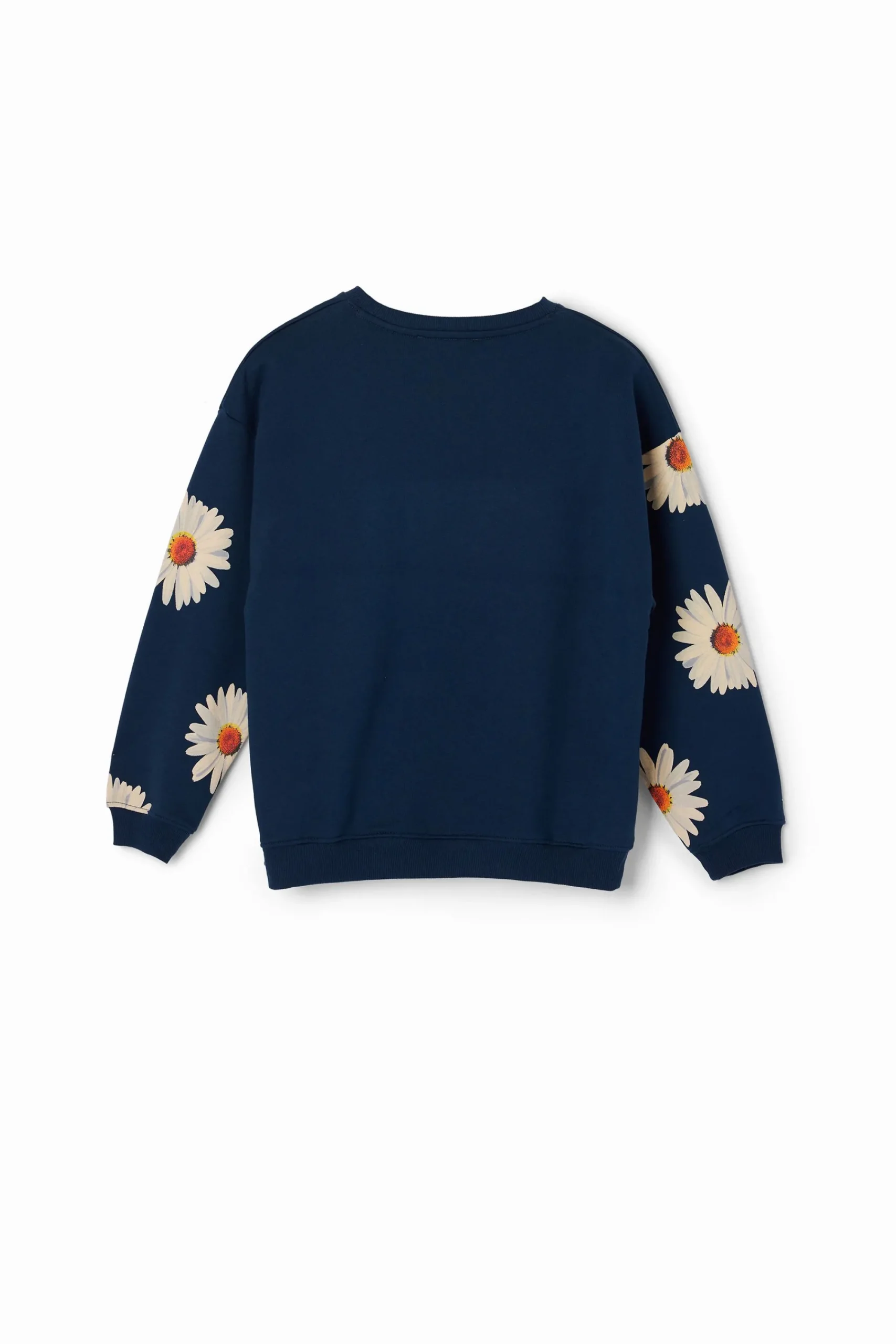 Malhas E Sweatshirts<Desigual Sweatshirt oversize margaridas