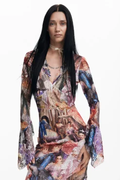 Vestidos E Macacões<Desigual Vestido barroco María Escoté