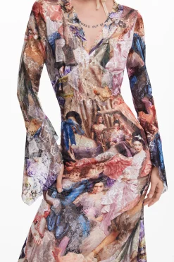 Vestidos E Macacões<Desigual Vestido barroco María Escoté