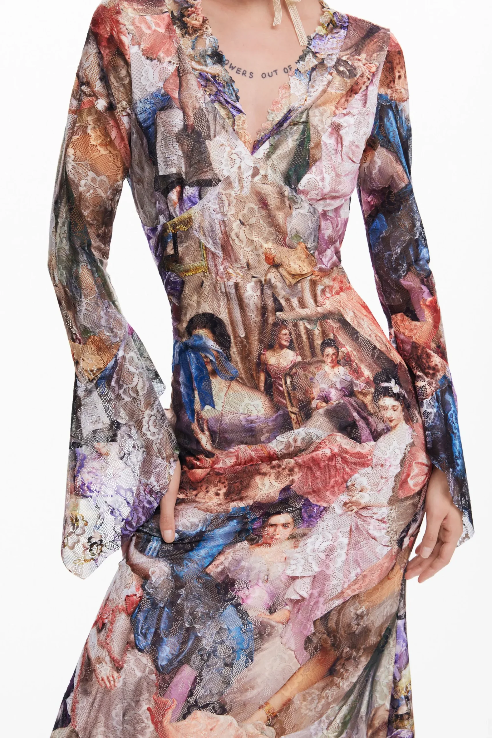 Vestidos E Macacões<Desigual Vestido barroco María Escoté