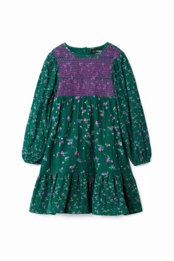 Vestidos<Desigual Vestido camisero de flores