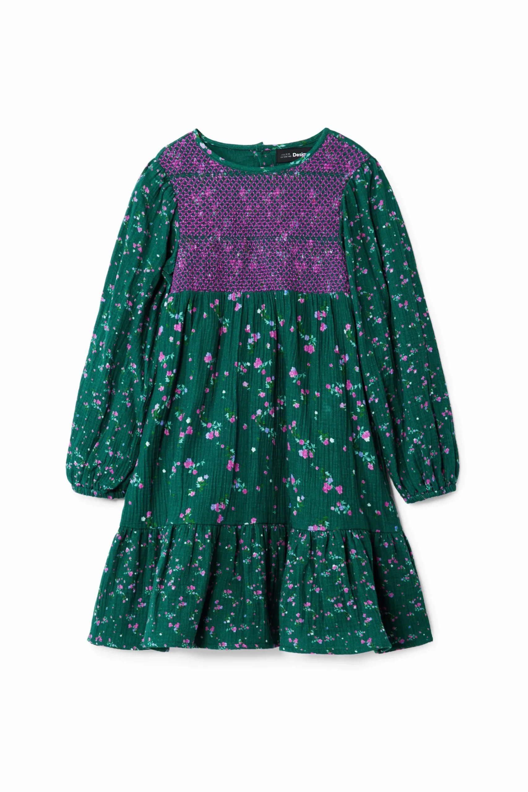 Vestidos<Desigual Vestido camisero de flores