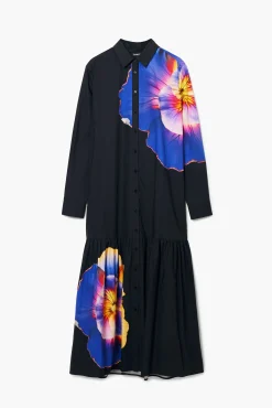 Vestidos E Macacões<Desigual Vestido camisero flores M. Christian Lacroix
