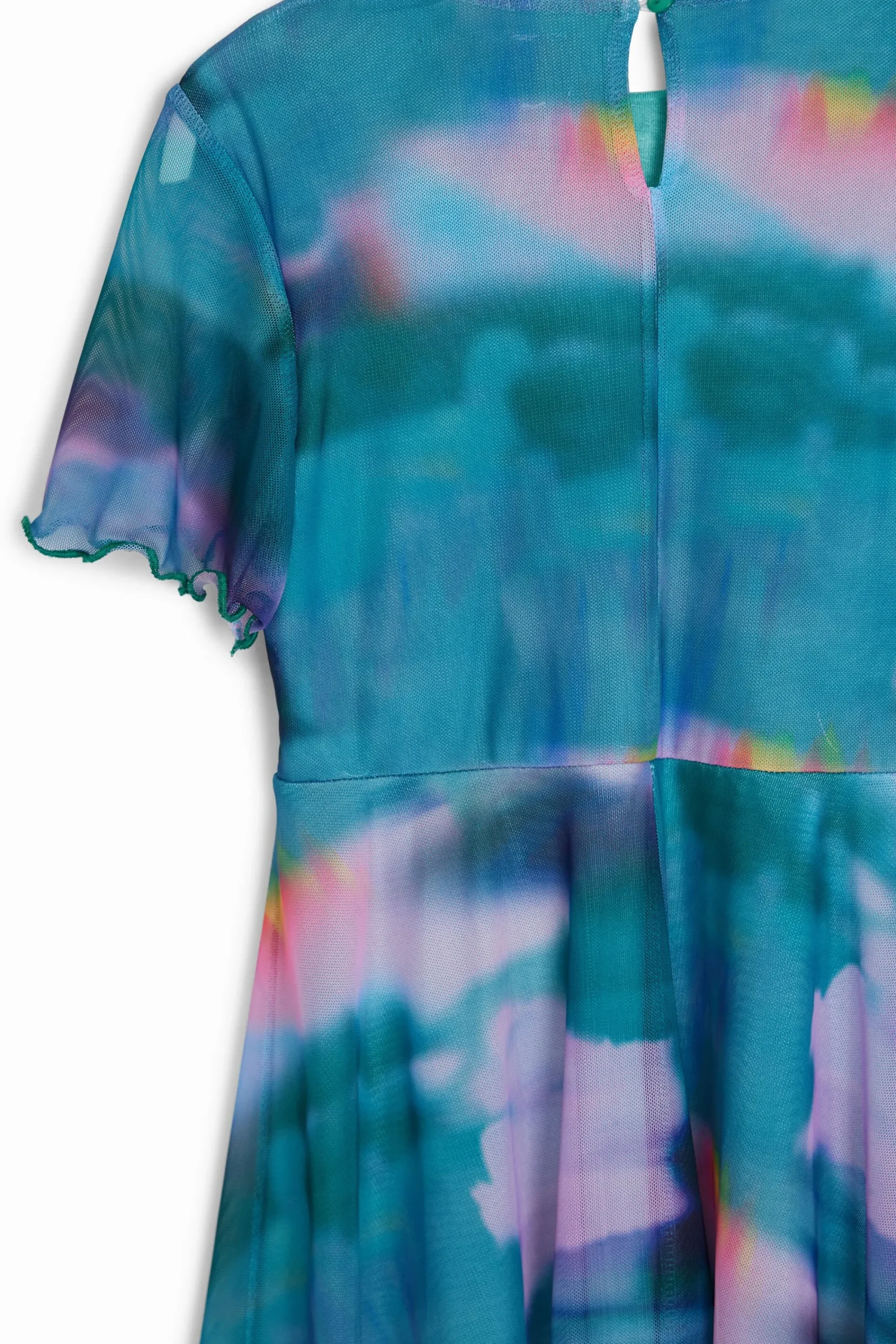 Vestidos<Desigual Vestido com saia plissada