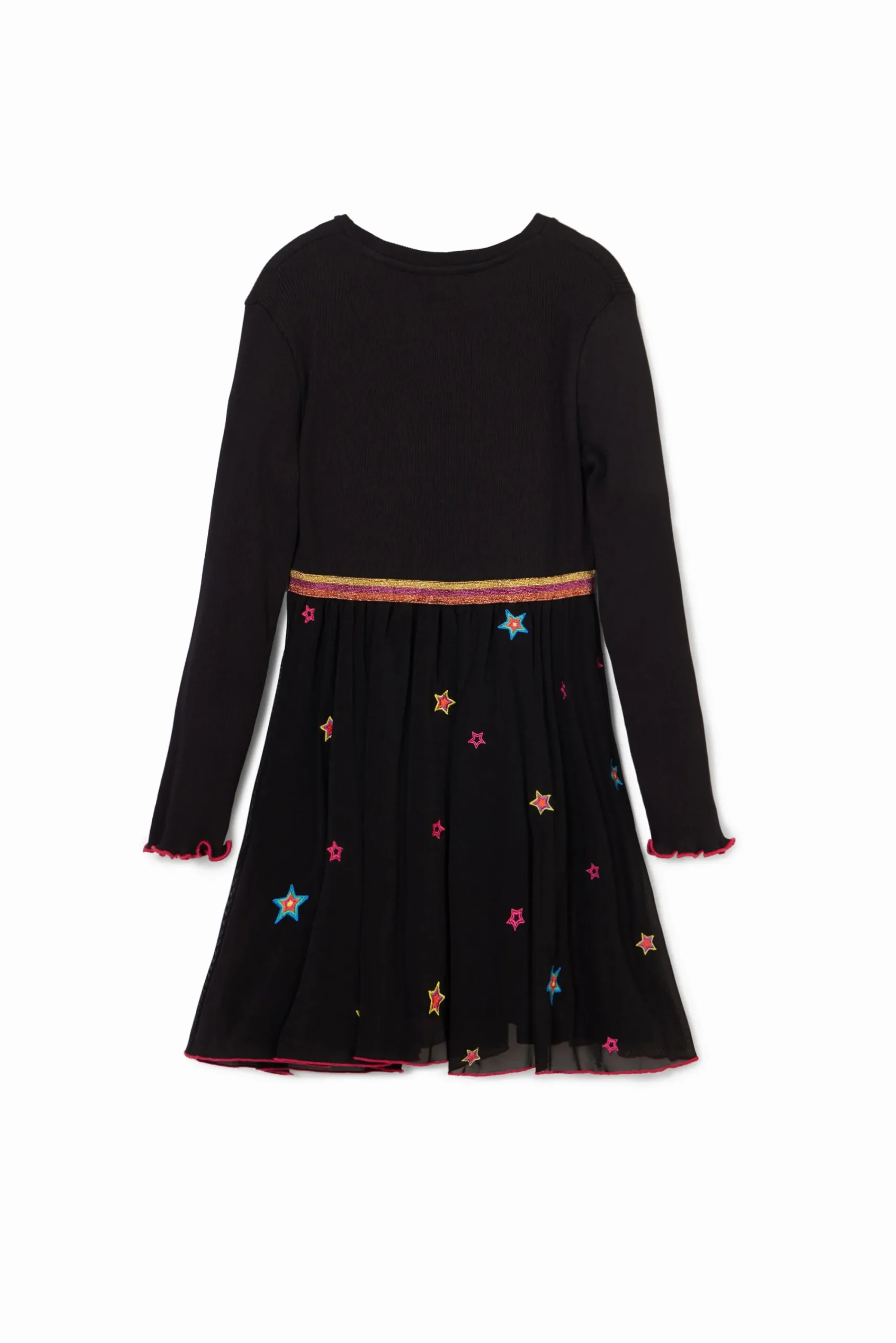 Vestidos<Desigual Vestido combinado estrelas
