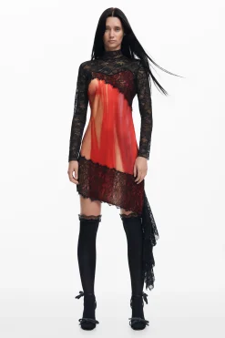 Vestidos E Macacões<Desigual Vestido combinado María Escoté