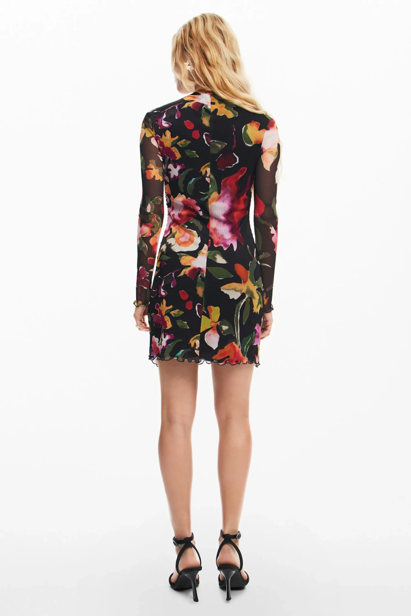 Vestidos E Macacões<Desigual Vestido curto flores