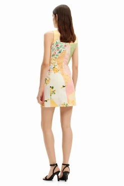 Vestidos E Macacões<Desigual Vestido curto flores