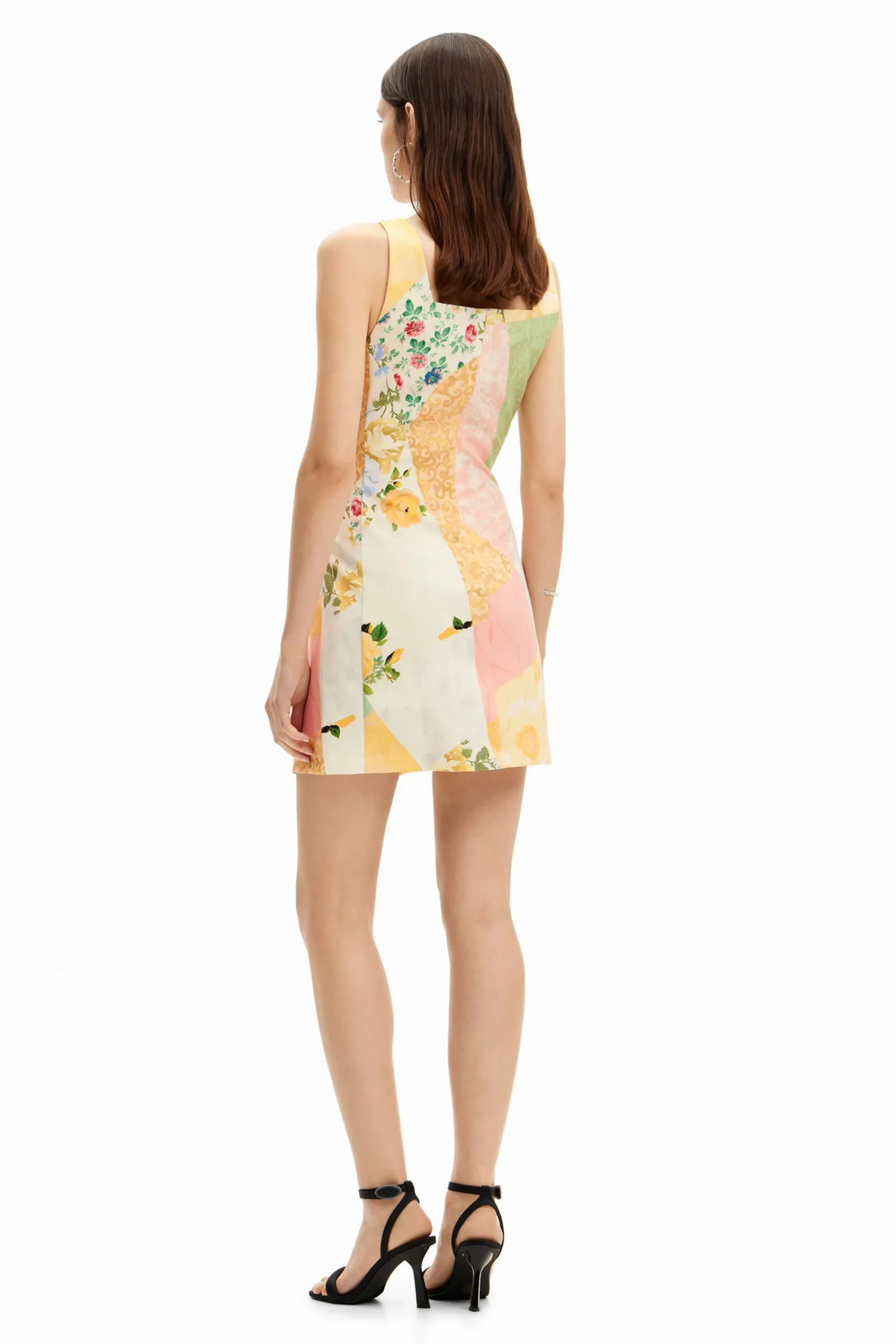 Vestidos E Macacões<Desigual Vestido curto flores