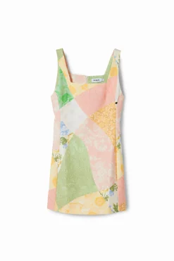 Vestidos E Macacões<Desigual Vestido curto flores