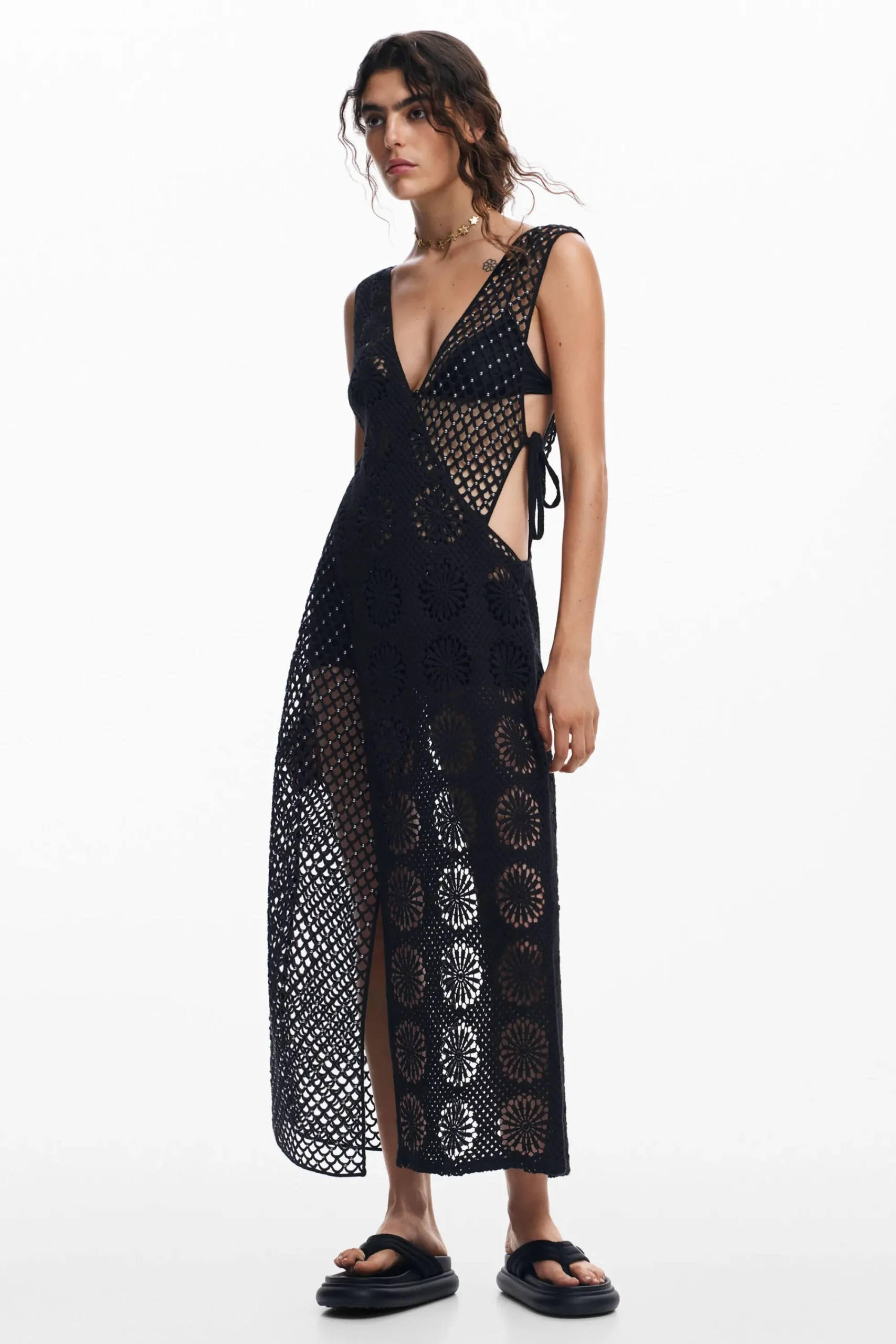 Carteiras|Carteiras<Desigual Vestido de crochê