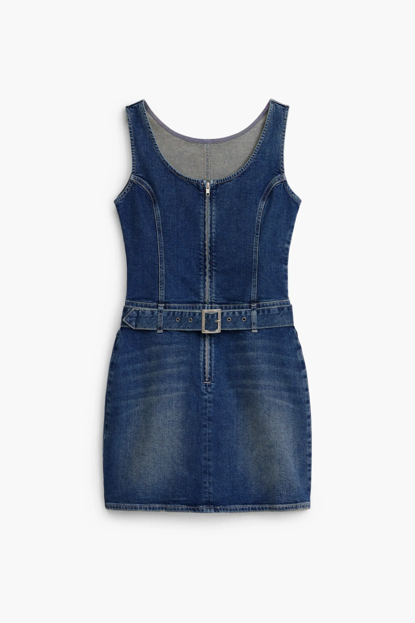Vestidos E Macacões<Desigual Vestido de denim com cinto