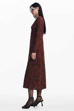 Vestidos E Macacões<Desigual Vestido de linhas assimétricas