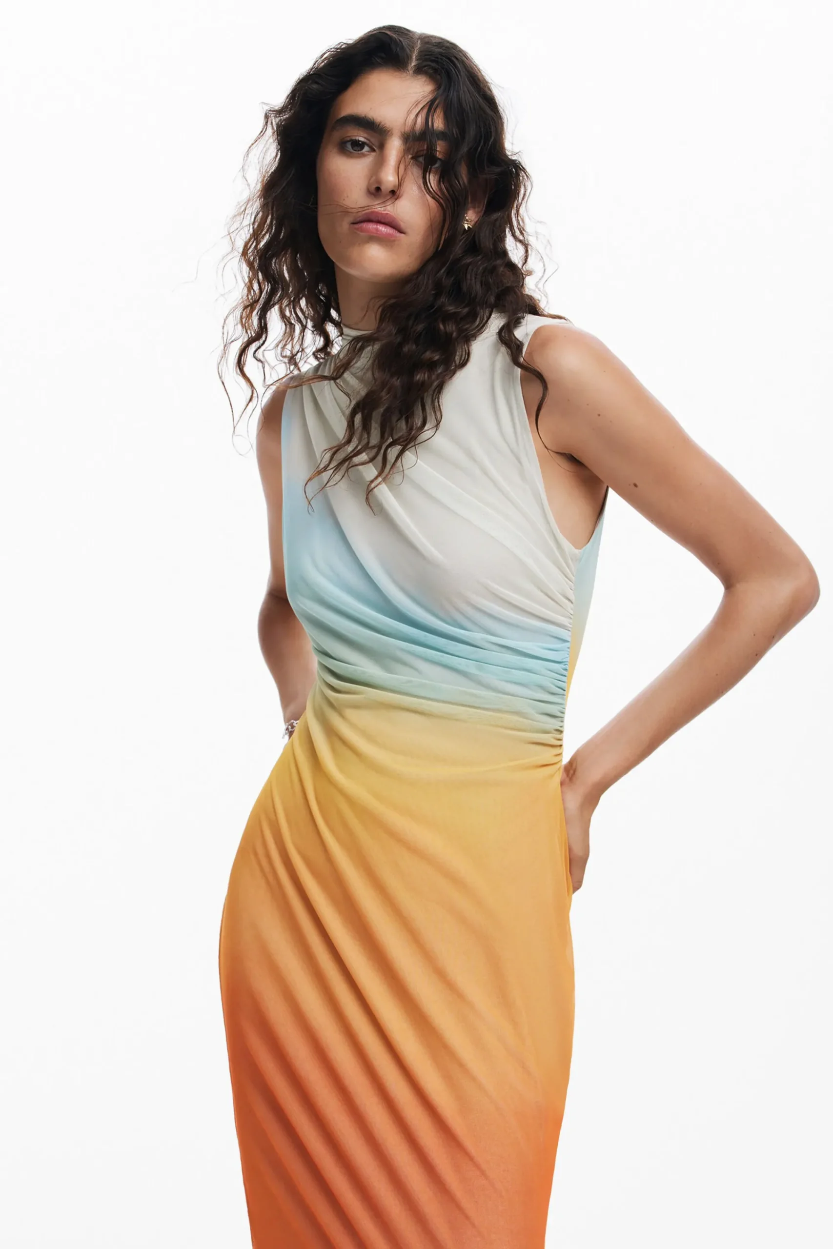Vestidos E Macacões<Desigual Vestido de tul degradado
