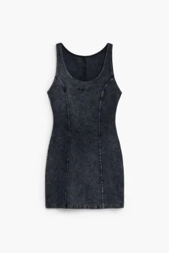 Vestidos E Macacões<Desigual Vestido denim com efeito lavado