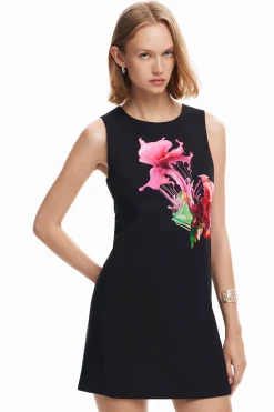 Vestidos E Macacões<Desigual Vestido estampado floral