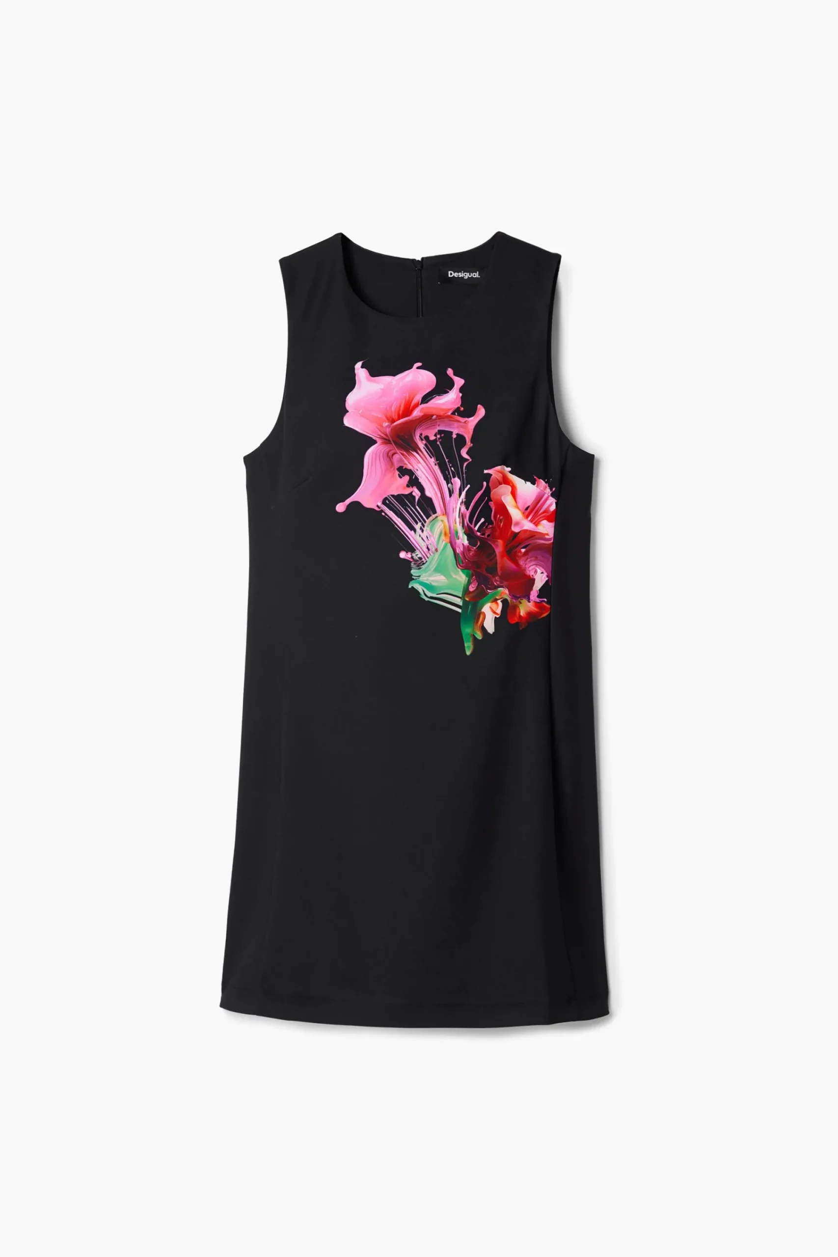 Vestidos E Macacões<Desigual Vestido estampado floral