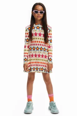Vestidos<Desigual Vestido estrelas
